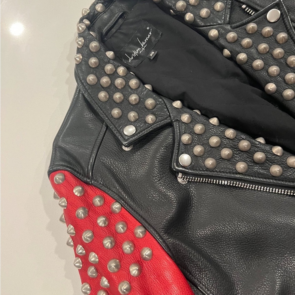 Christian Benner custom leather jacket